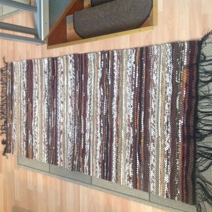 Rödbrun jordstjärna, Gotland, 90x160 cm, 600kr.