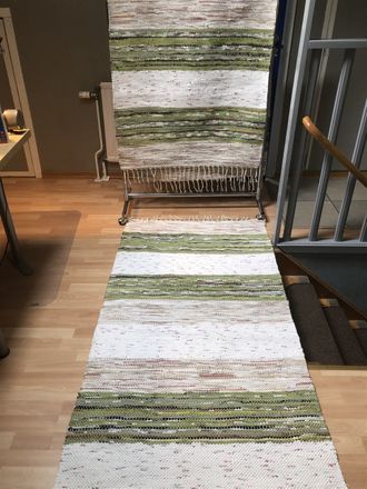 Fjällsippa, Lapplands landskapsblomma. 93x210cm, 1200kr.93x210cm, 1200kr.